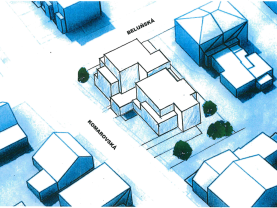 Prodej developerského projektu, 350 m², Praha, ul. Běluňská