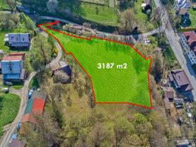 Prodej pozemku k bydlení, 3187 m², Seninka