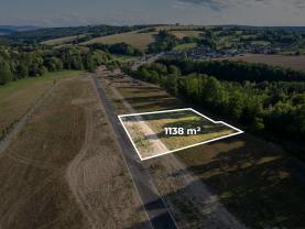 Prodej pozemku k bydlení, 1138 m², Újezd