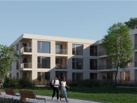 Prodej bytu 2+kk 56 m² se zahrádkou 62 m², Brandýs nad Labem