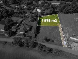 Prodej pozemku k bydlení, 1.978 m², Hukvaldy, Rychlatice