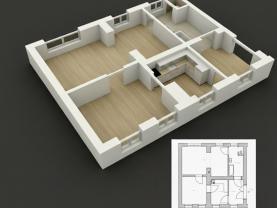 Prodej bytu 2+1, 72 m², Hejnice - Ferdinandov