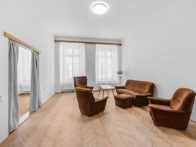 Pronájem bytu 2+1, 60 m², Praha, ul. Růžová