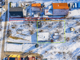 Prodej pozemku k bydlení Trocnov u Borovan, 834 m²