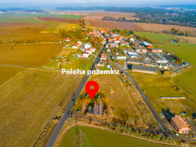 Prodej pozemku k bydlení, 1245 m², Senožaty u Bechyně