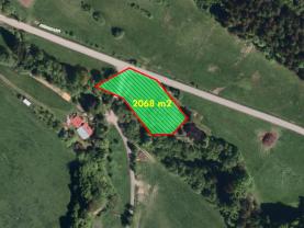 Prodej louky, 2068 m², Nový Hrozenkov