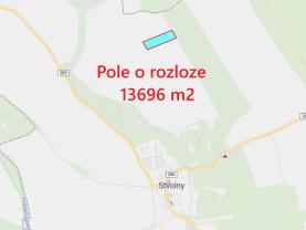 Prodej pole, 13696 m², Manětín