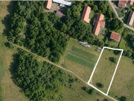 Prodej pozemku 1317 m2 v Milešově-Klenovicích