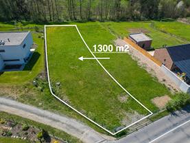 Prodej pozemku k bydlení, 1300 m², Zlín, ul. Pod Větřákem