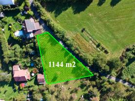 Prodej pozemku k bydlení, 1144 m², Zašová, část Veselá