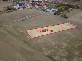 Prodej pozemku k bydlení, 1357 m², Čelechovice