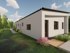 Prodej pozemku 843 m², s hrubou stavbou, Dolní Lutyně