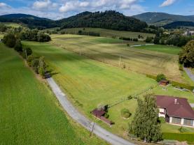 Prodej stavebního pozemku 4500 m2, Velké Losiny