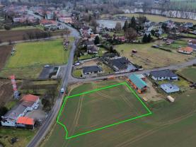 Prodej pozemku k bydlení, 3083 m², Ústrašín