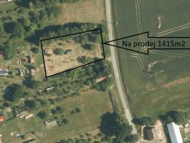 Prodej pozemku k bydlení, 1415 m², Milenov