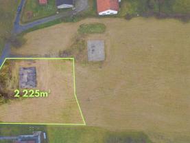 Prodej pozemku k bydlení, 2225 m², Odry