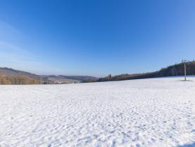 Prodej pozemku k bydlení v Pejškově u Tišnova