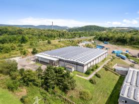 Pronájem, skladový prostor, 890 m2, Chabařovice
