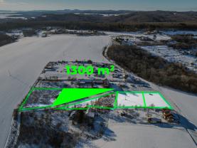 Prodej pozemku k bydlení, 1300 m², Halenkovice