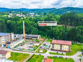 Prodej výrobního a skladovacího objektu 3463m², Velké Hamry