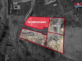 Prodej pozemku k bydlení, 869 m2, Lipová-lázně