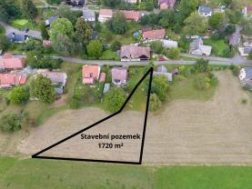 Prodej pozemku k bydlení, 1720 m², Česká Třebová