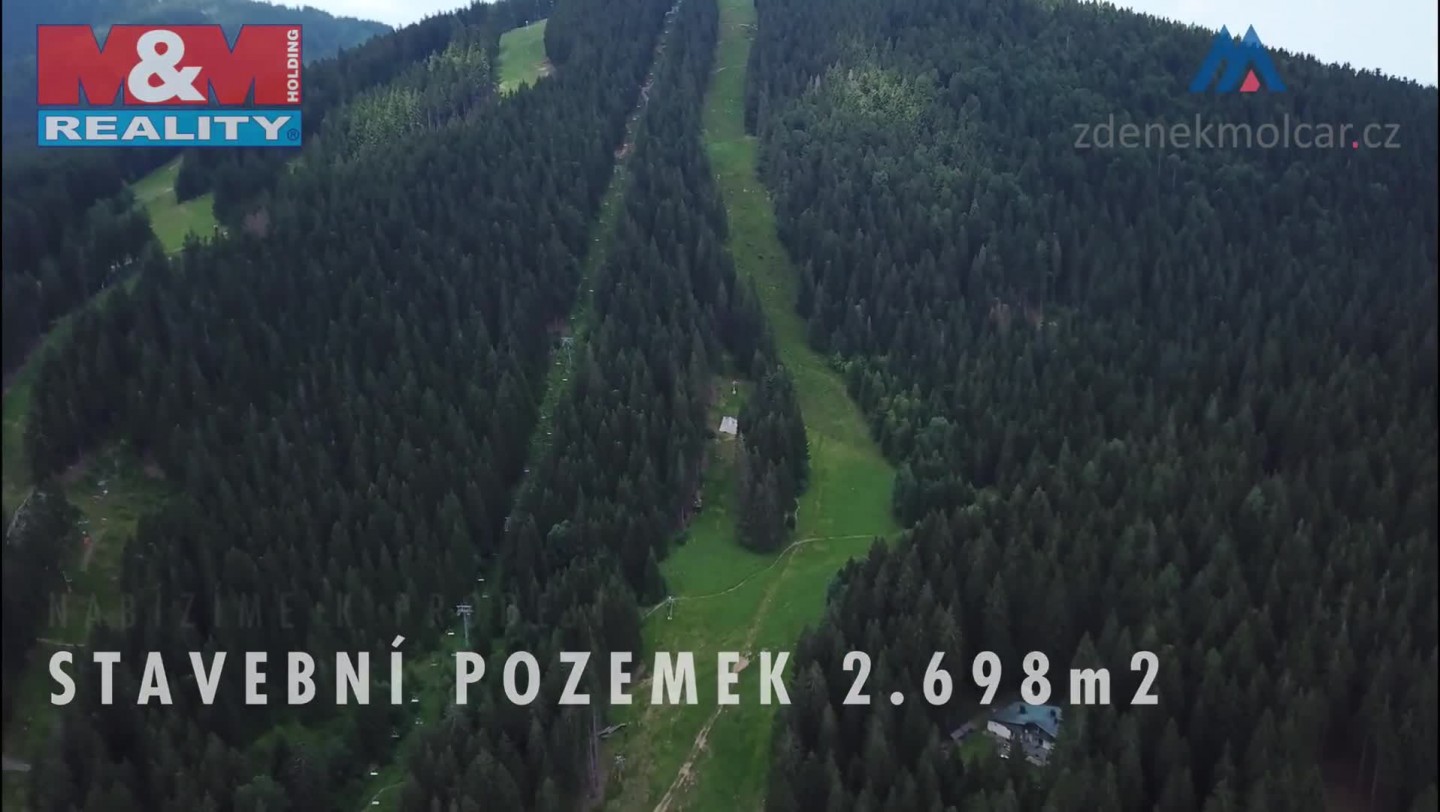 Prodej, stavební pozemek, 2698 m2, Železná Ruda - Špičák