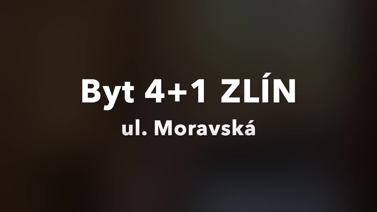 Prodej, byt 4+1, 99 m2, Zlín, ul. Moravská