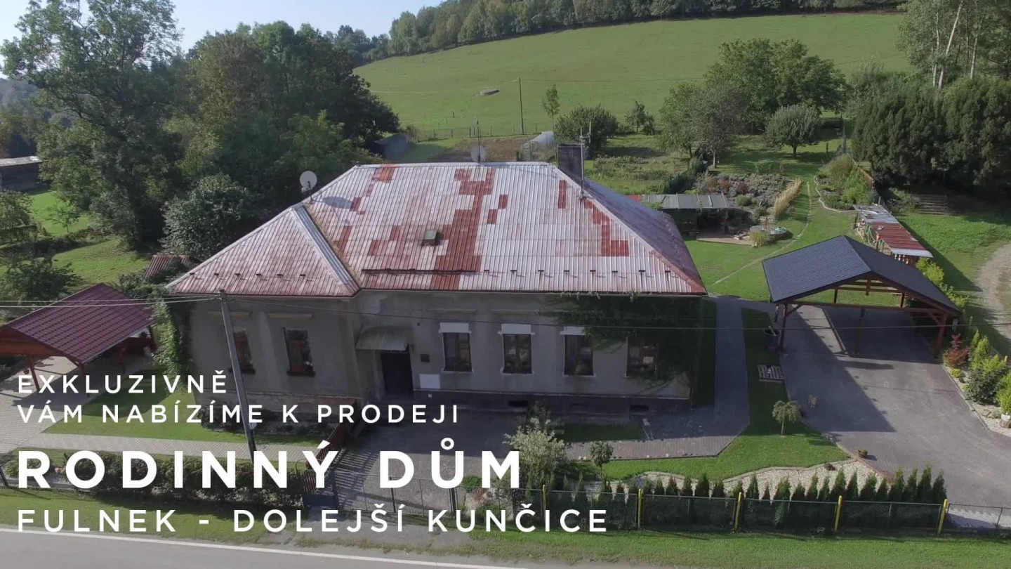 Prodej, rodinný dům 4+1, Fulnek - Dolejší Kunčice