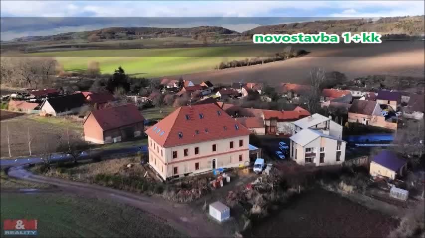 Prodej, byt 1+kk, 32 m2, Kounov u Rakovníka