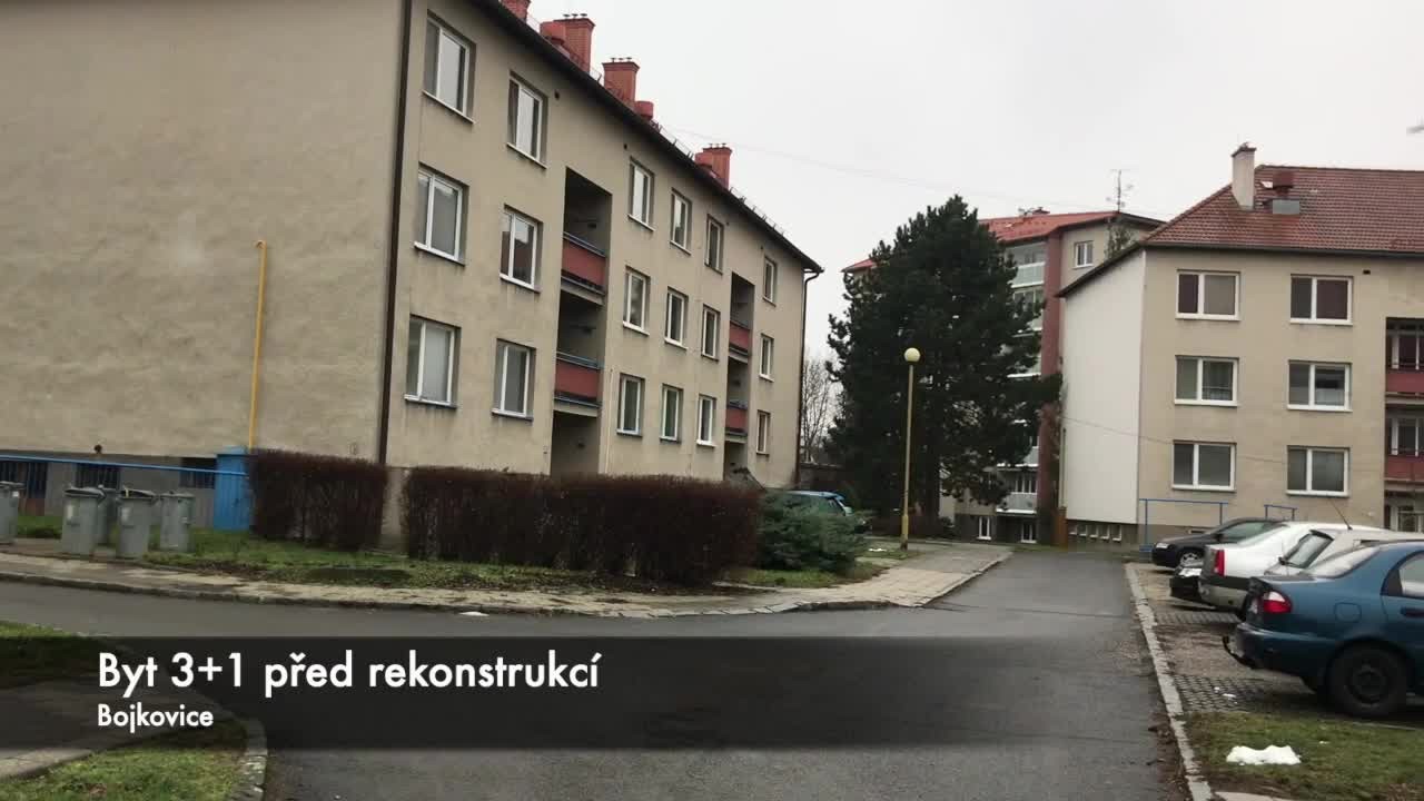Prodej, byt 3+1, Bojkovice, ul. Čtvrť 1. máje