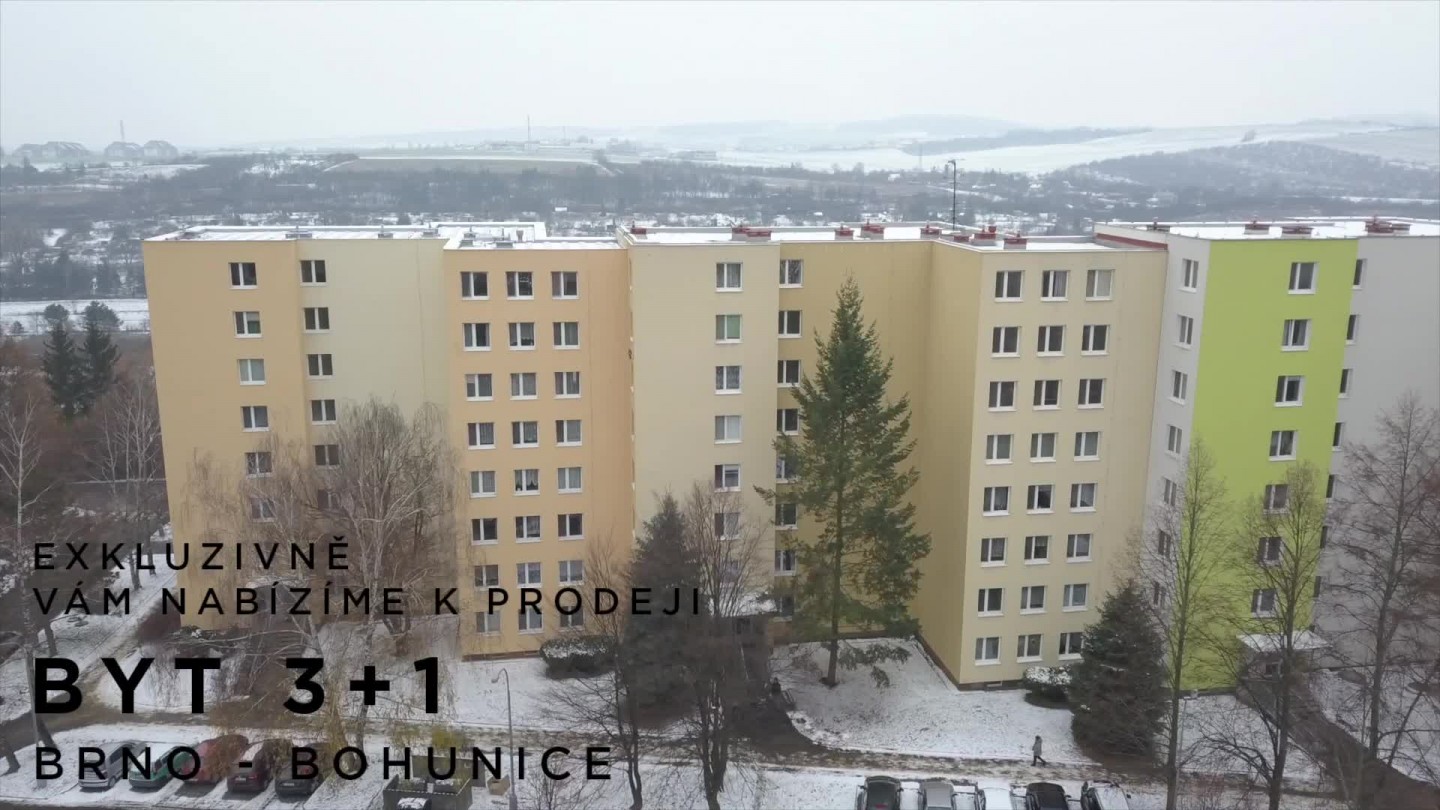 Prodej, byt 3+1, DV, Brno - Bohunice, ul. Armenská
