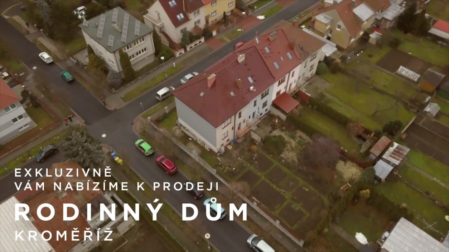 Prodej, rodinný dům, Kroměříž, ul. Štursova