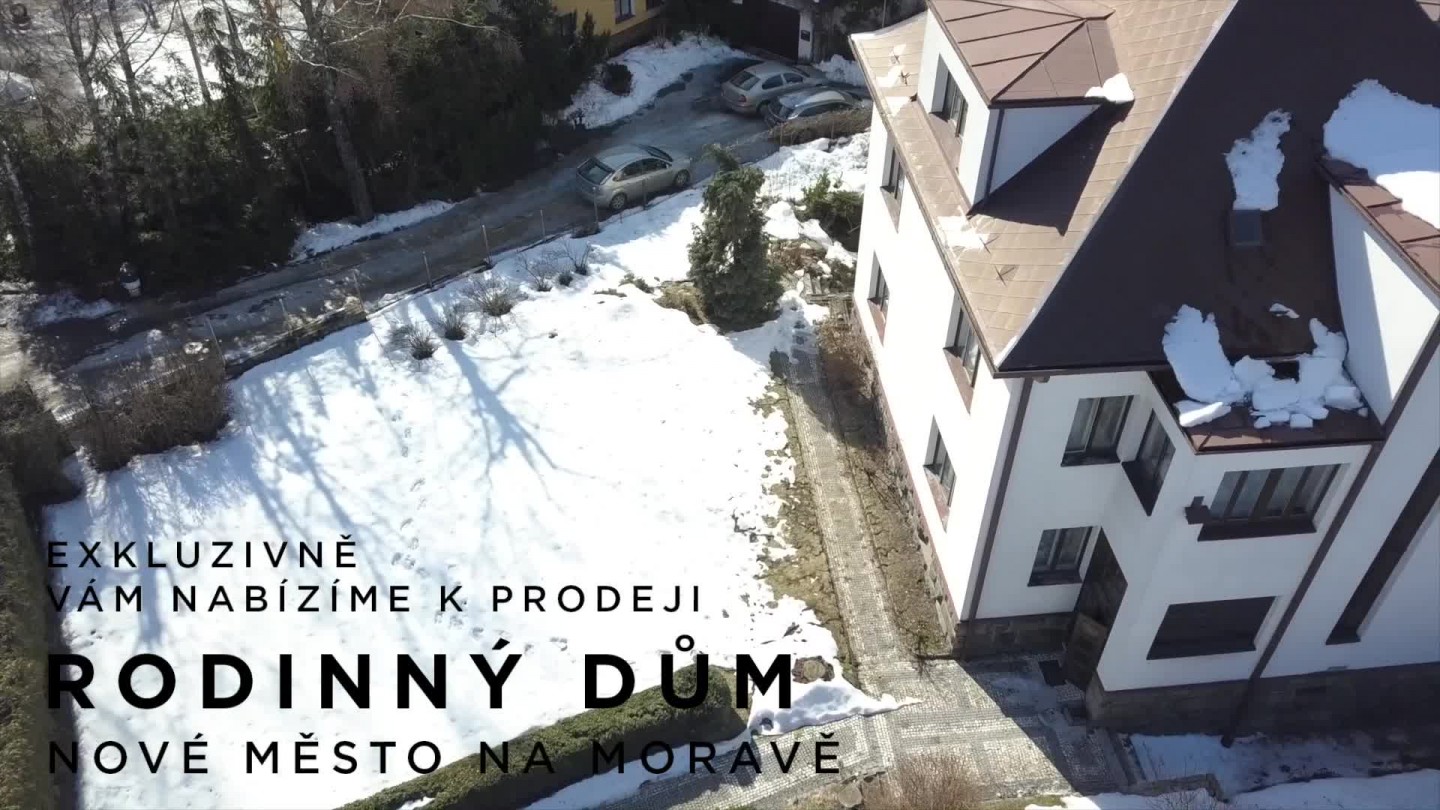 Prodej, rodinný dům 10+2, 2184 m2, Nové Město na Moravě