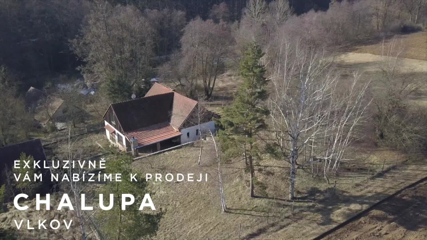 Prodej, chalupa 4+1, 1805 m2, Vlkov u Osové Bitýšky