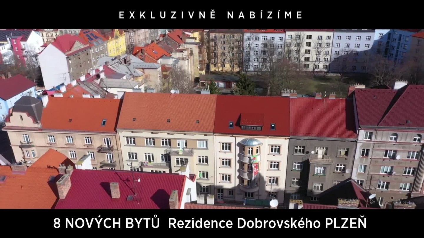 Prodej, byt 2+kk, 57 m2, Plzeň, ul. Dobrovského byt č.3