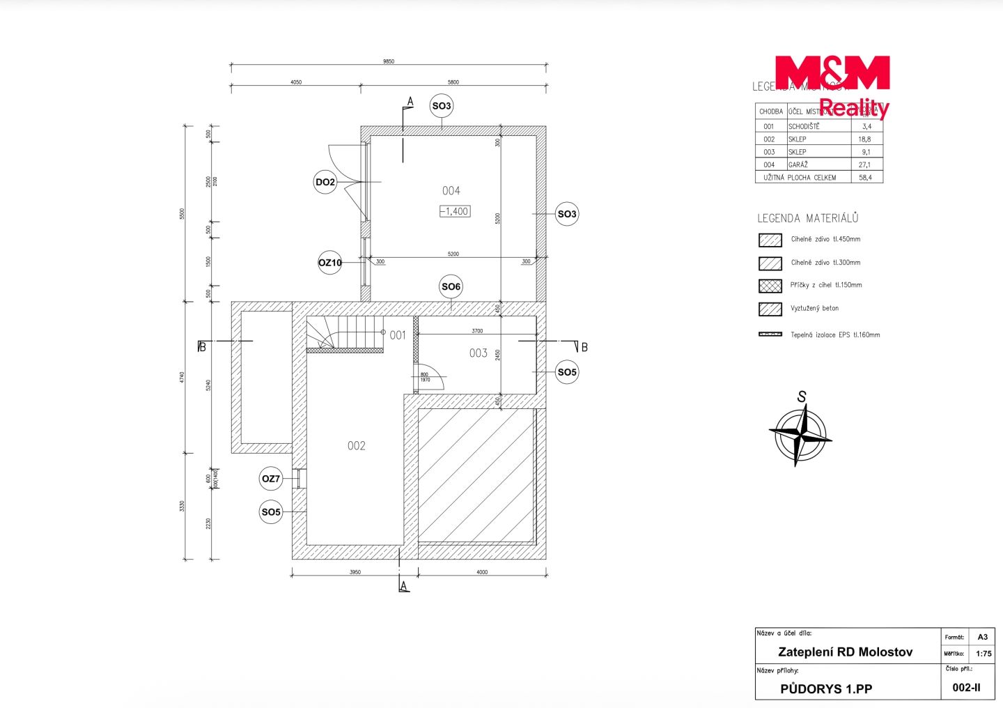 Prodej, Rodinný dům, 157 m², Praha, Na bahnech, Praha – náhled fotky 39