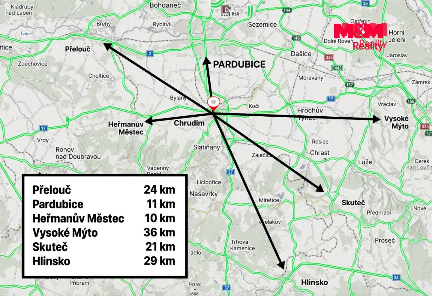 Prodej, Byt 3+1, 74 m², Chrudim, Fibichova, Chrudim – náhled fotky 14