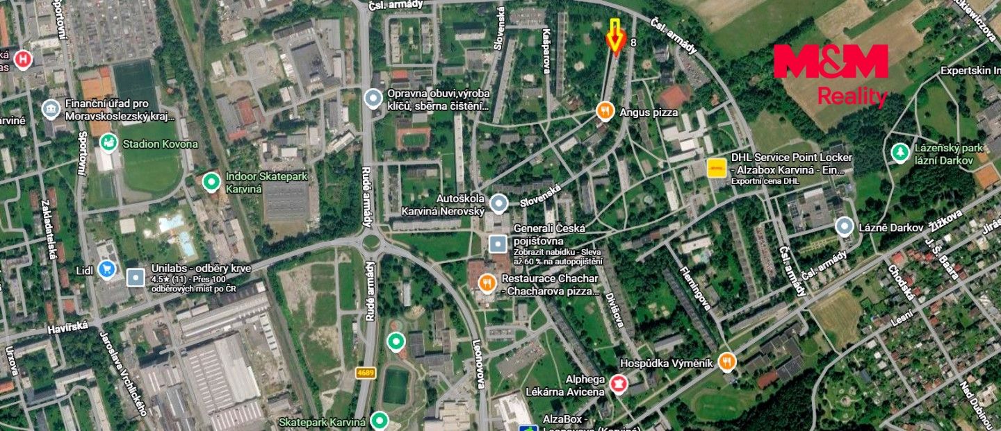 Pronájem, Byt 2+1, 53 m², Karviná, Slovenská, Karviná – náhled fotky 4