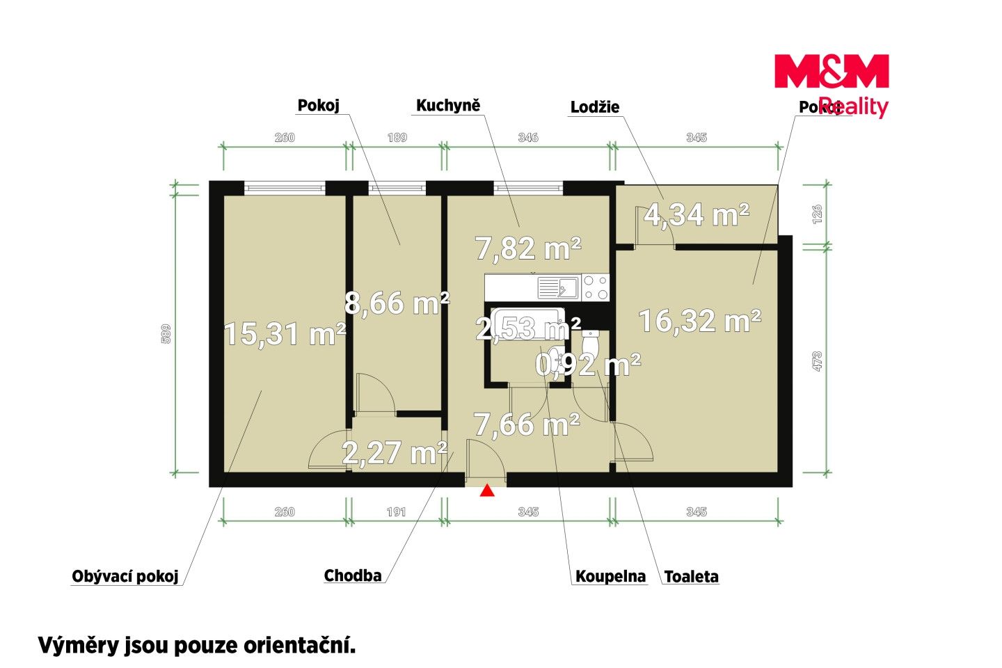 Pronájem, Byt 3+1, 62 m², Plzeň, Tachovská, Plzeň – náhled fotky 15