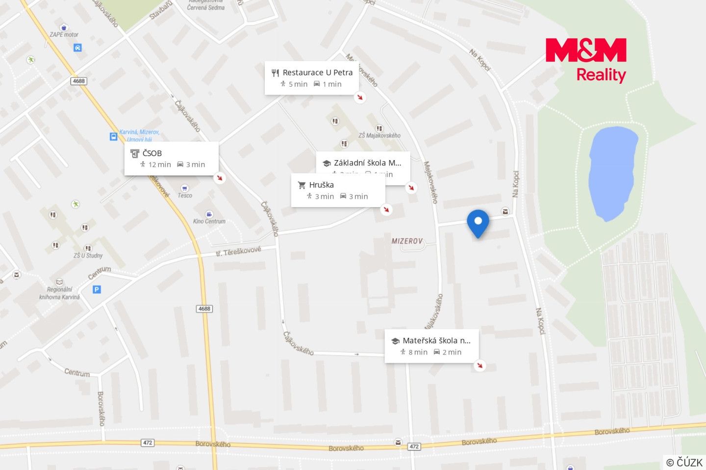 Prodej, Byt 2+1, 52 m², Karviná, Na Kopci, Karviná – náhled fotky 13