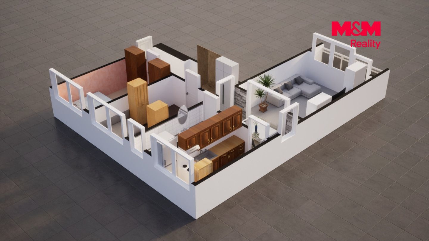 Prodej, Byt 3+1, 62 m², Liberec, Na Bídě, Liberec – náhled fotky 9