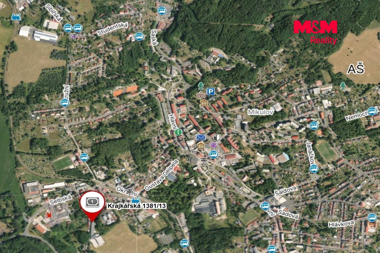 Prodej, Byt 2+1, 65 m², Aš, Krajkářská, Aš – náhled fotky 22
