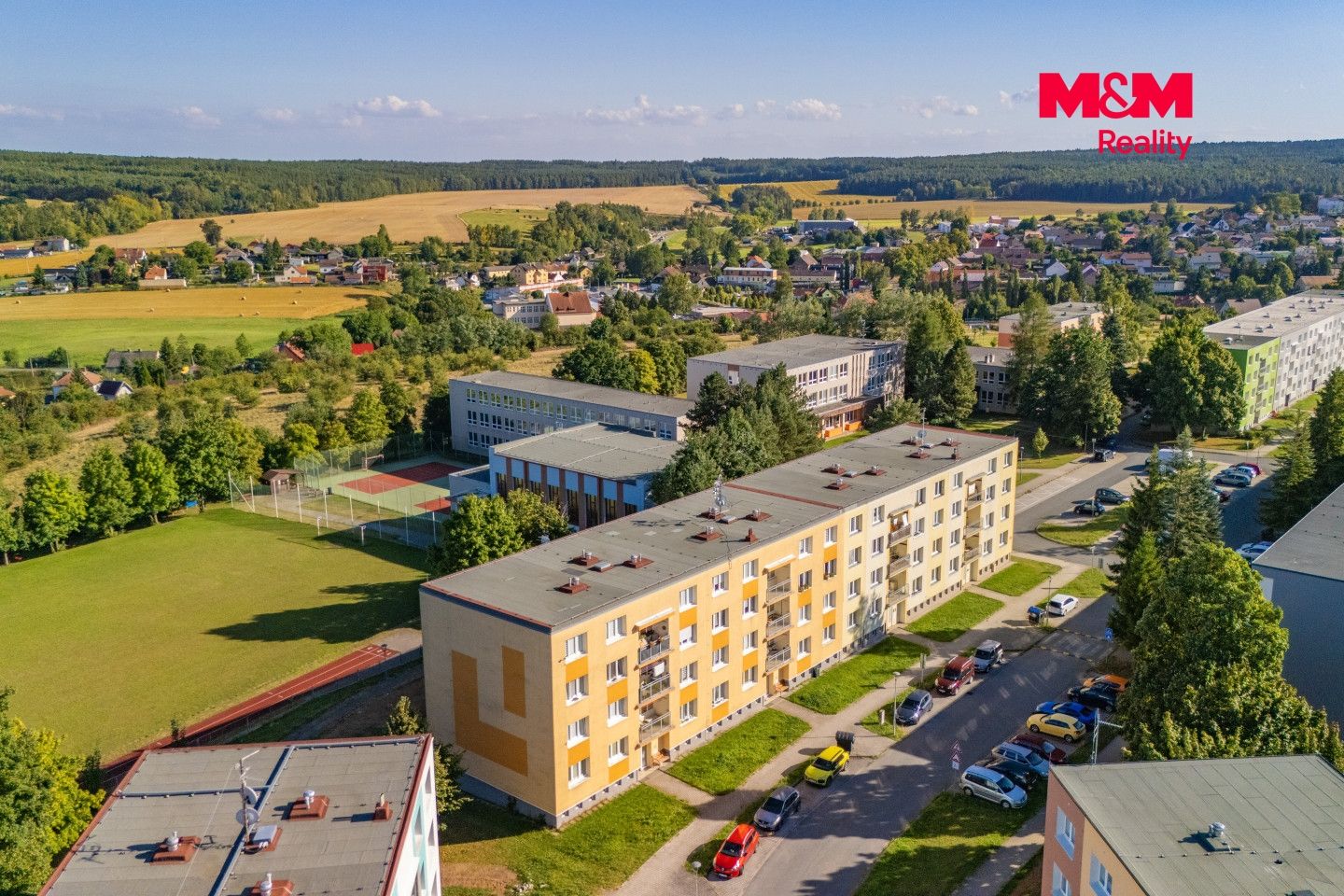 Pronájem, Byt 1+1, 36 m², Kaznějov, Školní, Kaznějov – fotka 1 z 19
