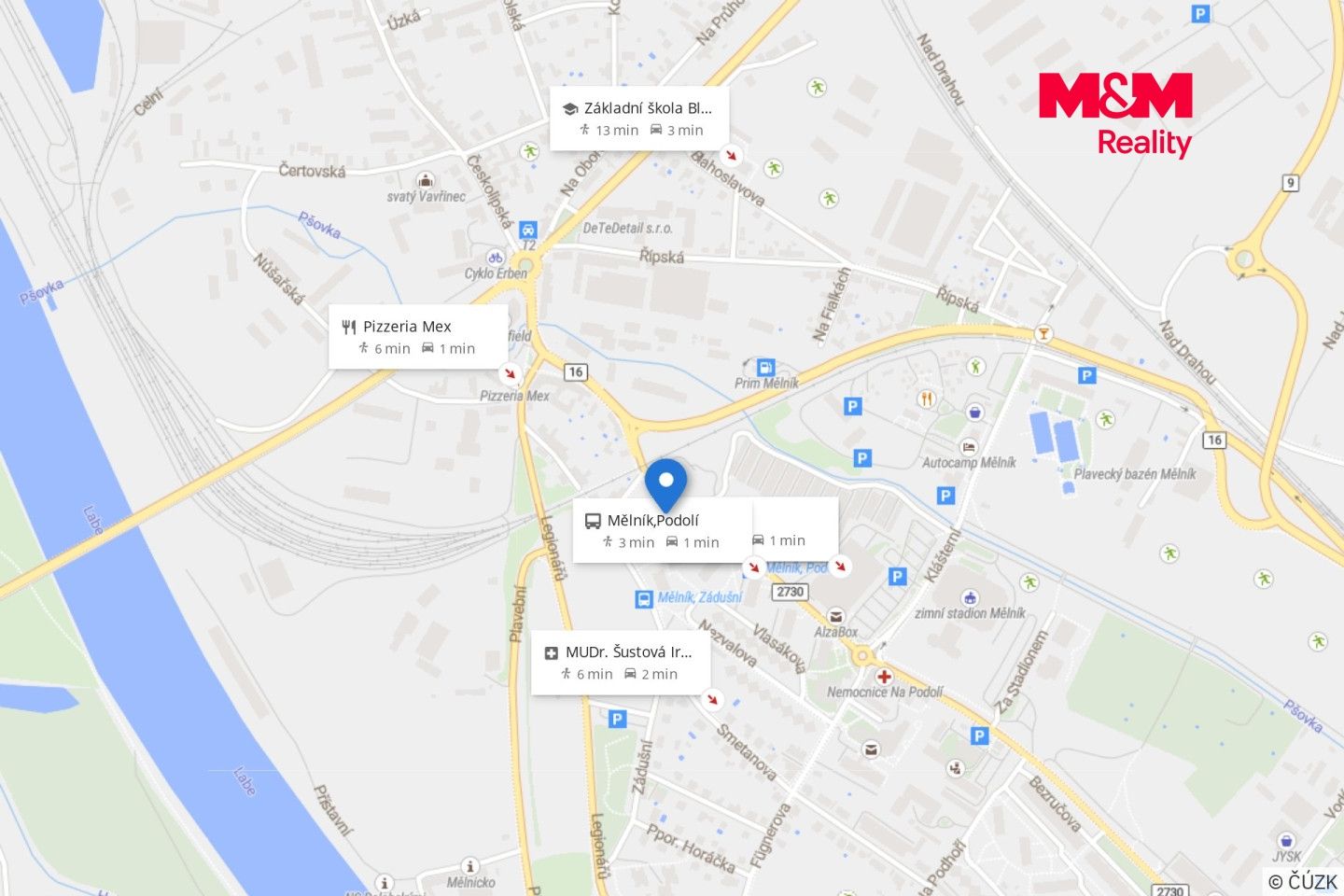 Prodej, Byt 3+1, 74 m², Mělník, Dykova, Mělník – náhled fotky 21