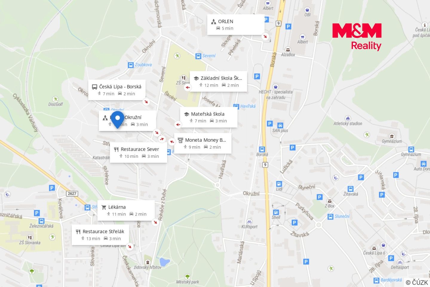 Pronájem, Byt 4+1, 98 m², Česká Lípa, Okružní, Česká Lípa – náhled fotky 10