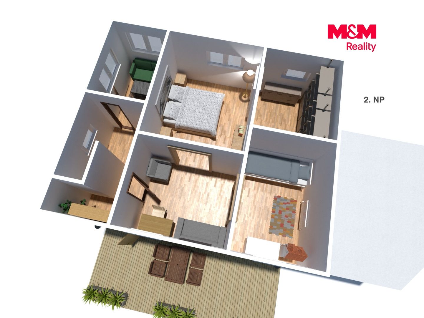 Prodej, Chata, 100 m², Kaliště, Na Valachu, Kaliště – náhled fotky 12