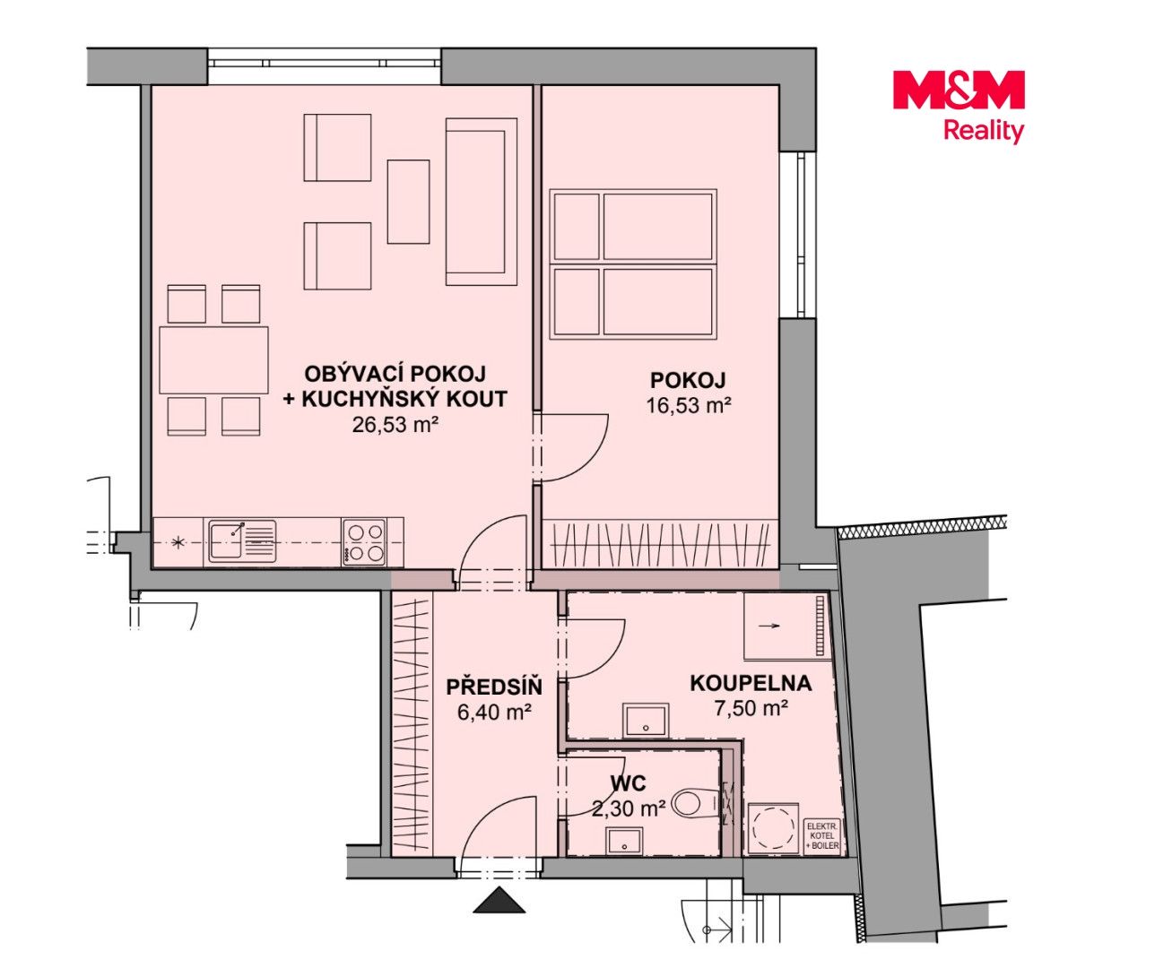 Pronájem, Byt 2+kk, 62 m², Letohrad, Václavské náměstí, Letohrad – náhled fotky 6