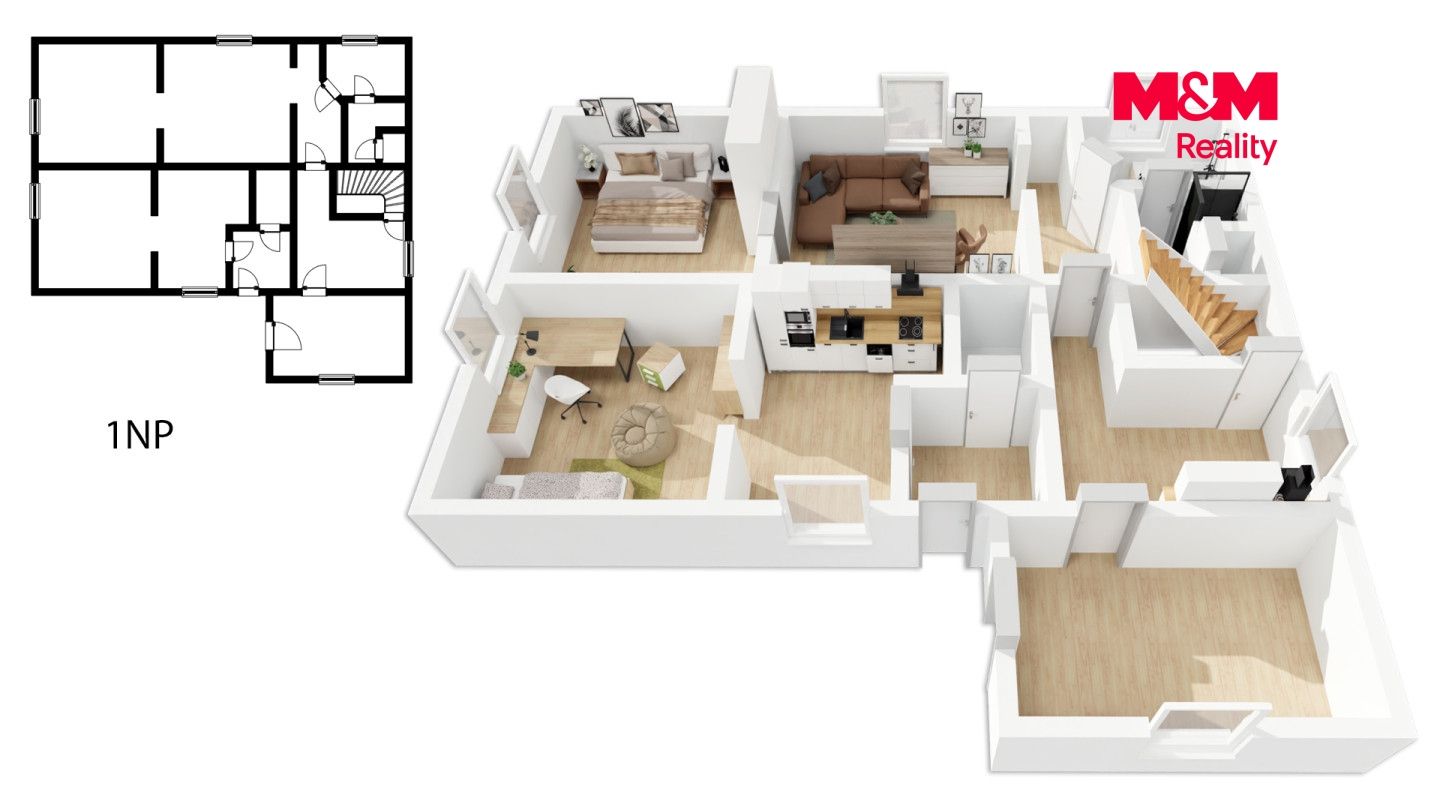 Prodej, Rodinný dům, 140 m², Chabeřice, Chabeřice – náhled fotky 17