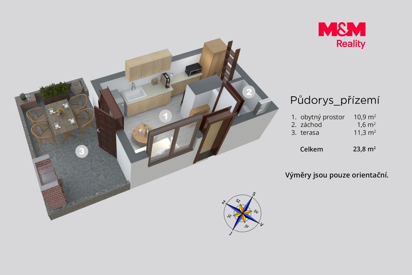 Prodej, Chata, 25 m², Jirkov, Telčské údolí, Jirkov – náhled fotky 7